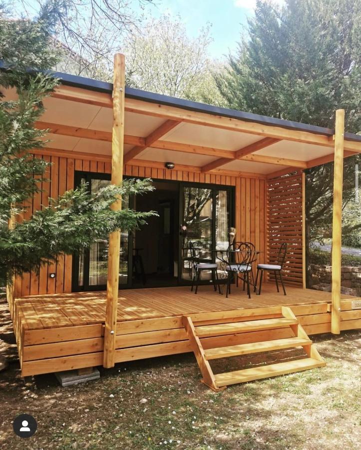 Les Chalets De Labeaume Exterior foto