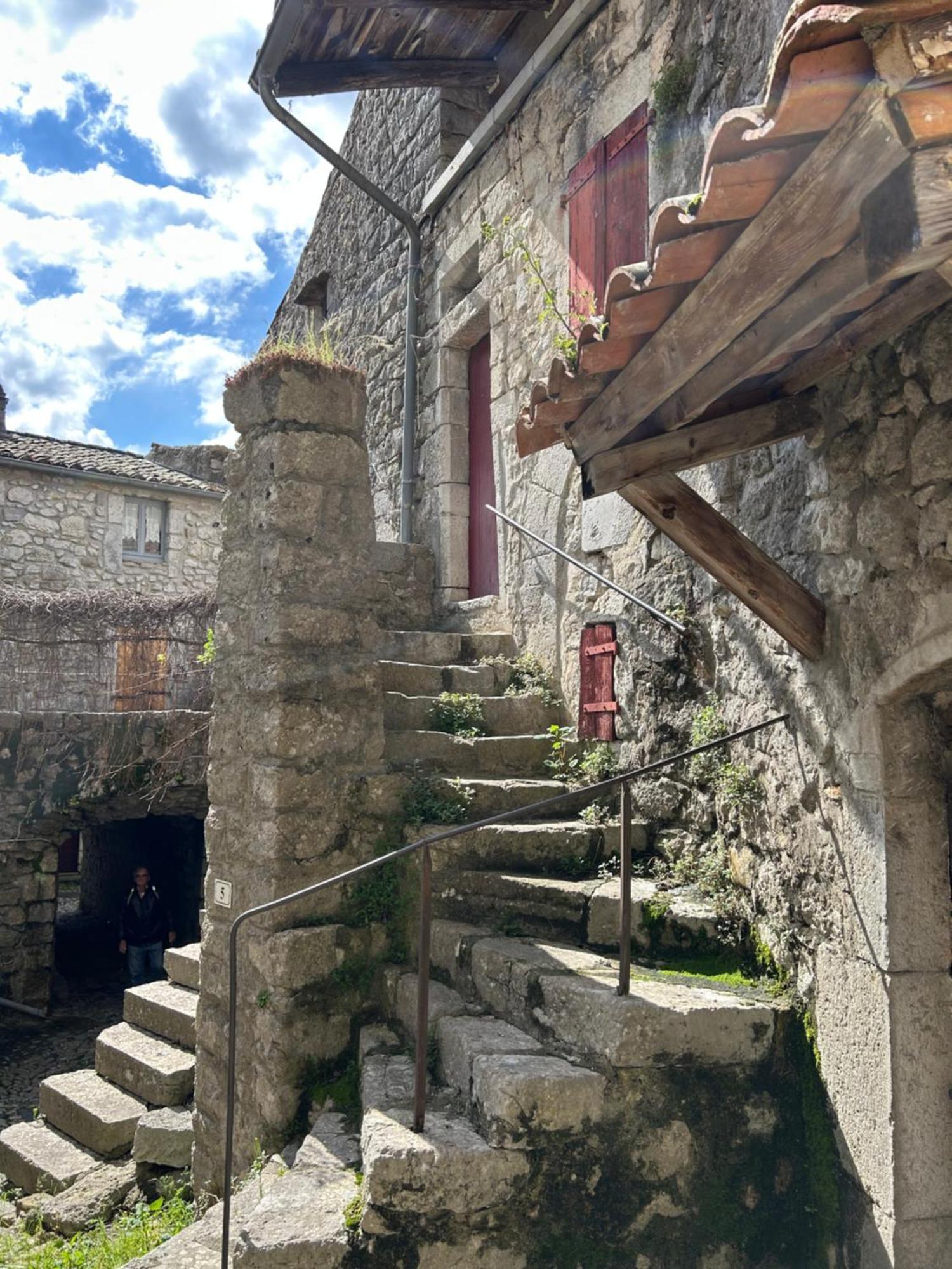 Les Chalets De Labeaume Exterior foto